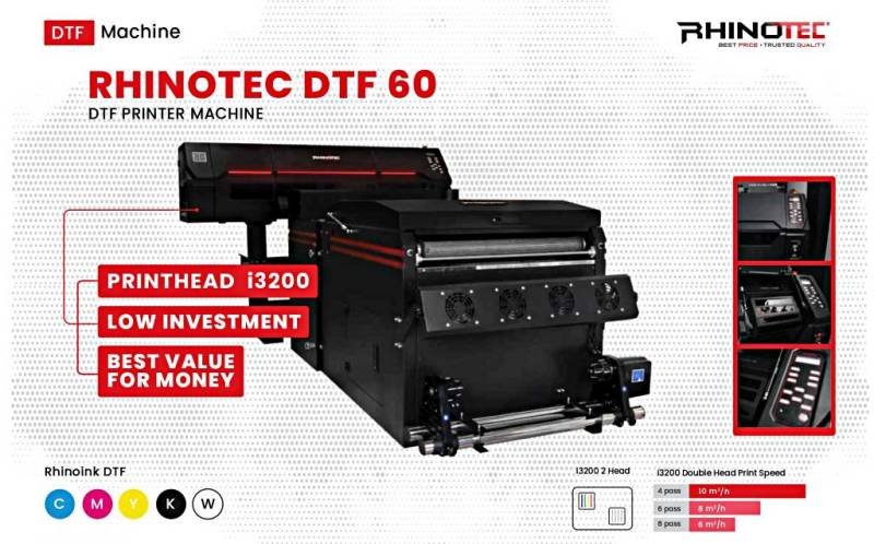 Rhinotec DTF 60 Machine New Look