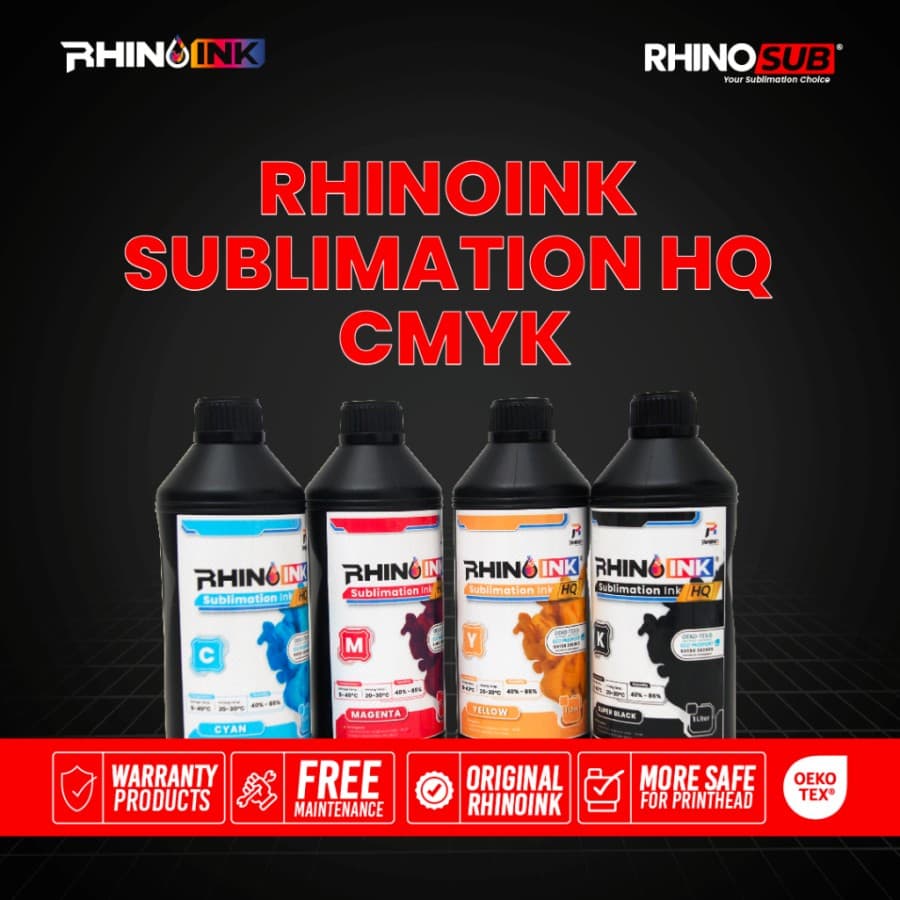 Tinta Sublim Rhinoink Kualitas Premium 1 Liter